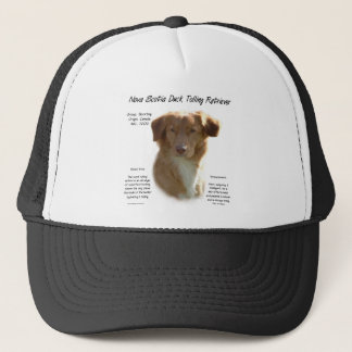 Nova Scotia Duck Tolling Retriever History Design Trucker Hat