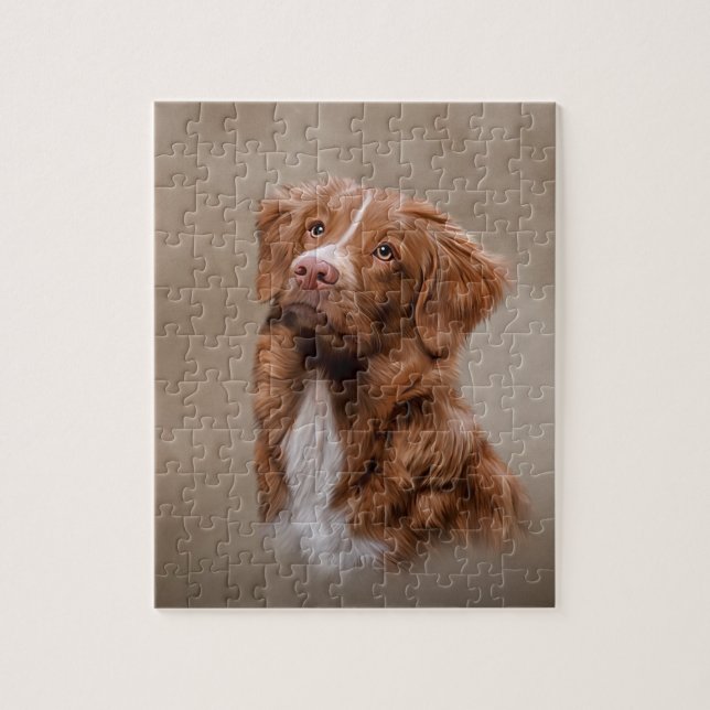 Nova Scotia Duck Tolling Retriever Jigsaw Puzzle (Vertical)