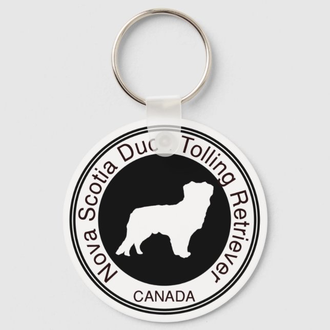 Nova Scotia Duck Tolling Retriever Keychain (Front)