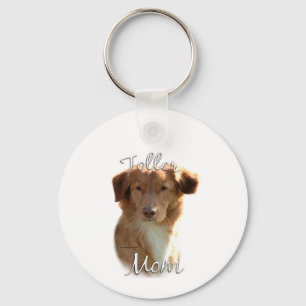 Nova Scotia Duck Tolling Retriever Mom 2 Keychain