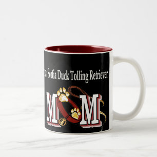 Nova Scotia Duck Tolling Retriever MOM Gifts Two-Tone Coffee Mug
