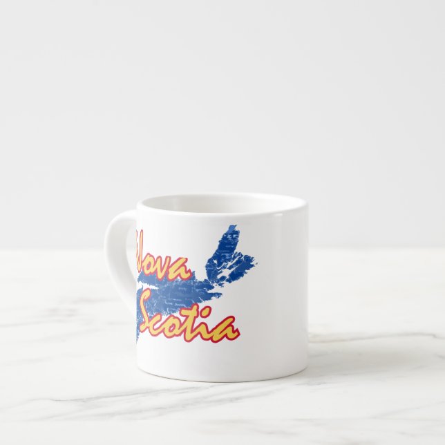 Nova Scotia Espresso Cup (Front Left)