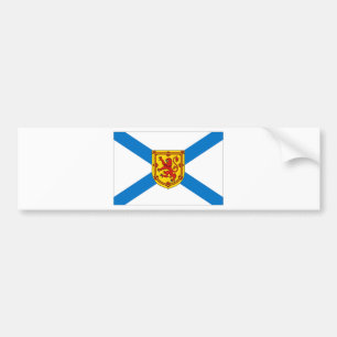 Nova Scotia Flag Bumper Sticker