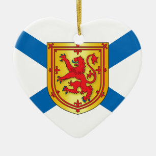 Nova Scotia flag Ceramic Ornament