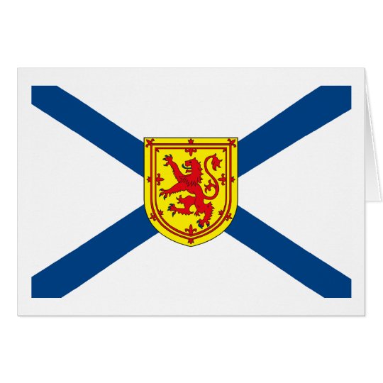 Nova Scotia Flag Greeting Card