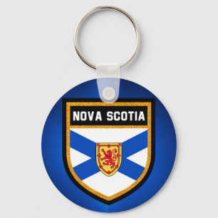 Nova Scotia Flag Keychain