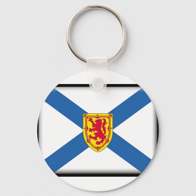 Nova Scotia Flag Keychain (Front)