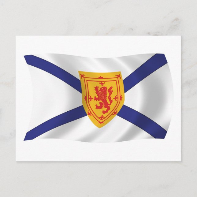 Nova Scotia Flag Postcard (Front)
