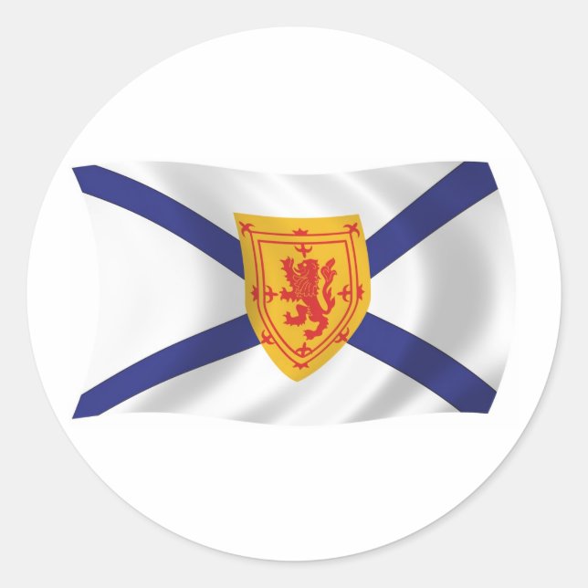 Nova Scotia Flag Sticker (Front)