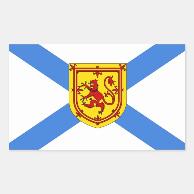 Nova Scotia Flag Sticker (Front)