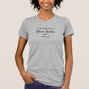 Nova Scotia girl t-shirt