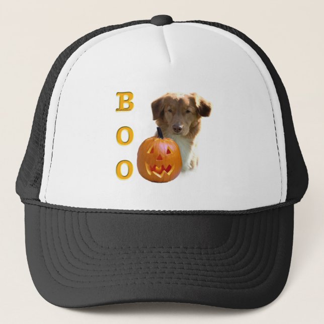 Nova Scotia Halloween BOO Trucker Hat (Front)