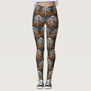 Nova Scotia Halloween Spooky Leggings