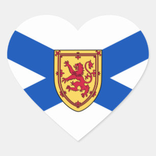 nova scotia heart sticker