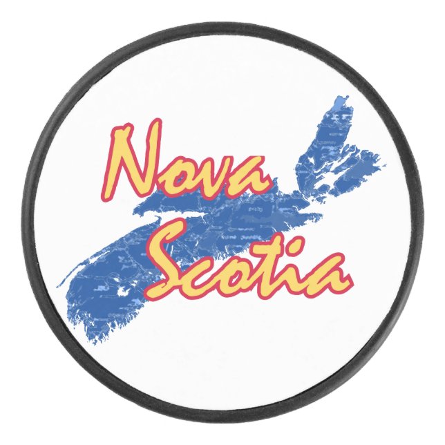Nova Scotia Hockey Puck (Front)