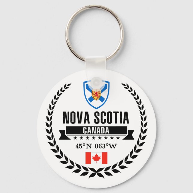 Nova Scotia Keychain (Front)