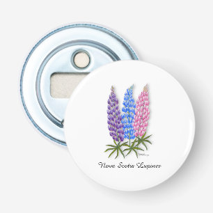 Nova Scotia Lupines Bottle Opener