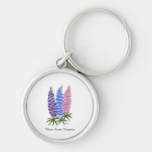 Nova Scotia Lupines Keychain