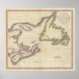 Nova Scotia, Newfoundland Poster