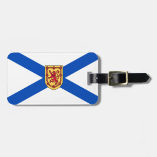 Nova Scotia Personalized Travel tag luggage