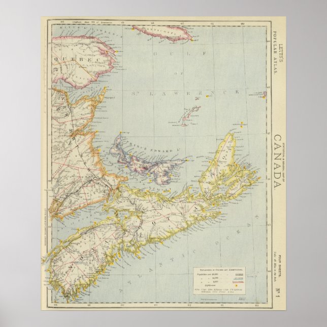 Nova Scotia, Prince Edward Island, Newbrunswick Poster (Front)