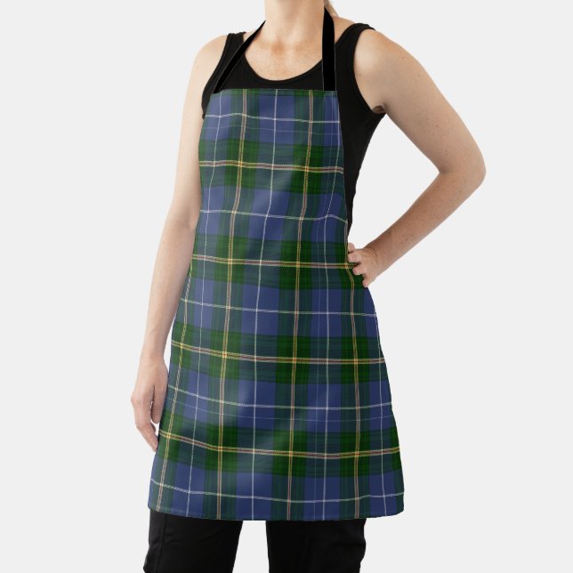 Nova Scotia Tartan apron (Insitu)