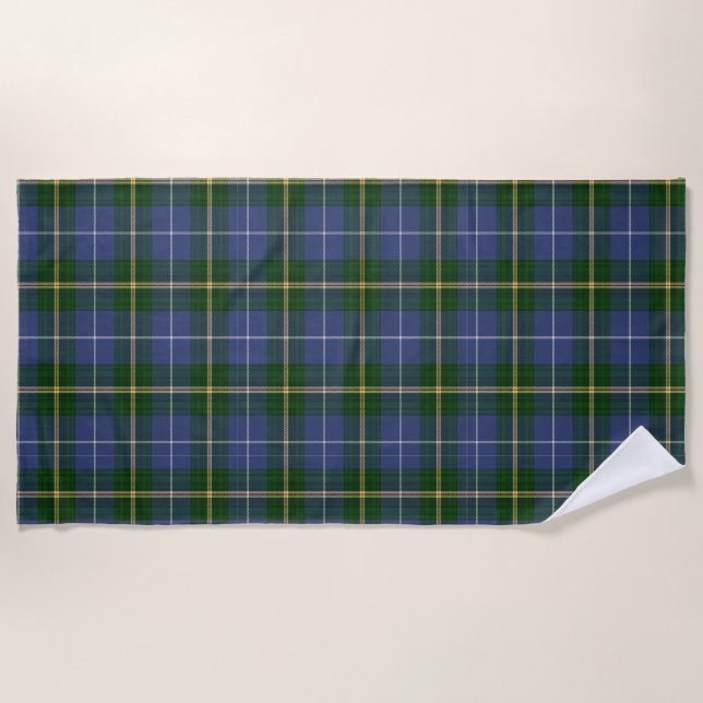 Nova Scotia Tartan beach towel (Front)