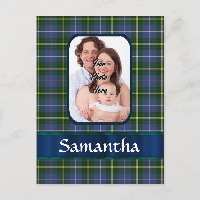 Nova Scotia tartan Postcard (Front)