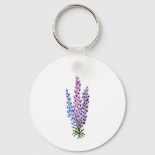 Nova Sotia Lupines Keychain