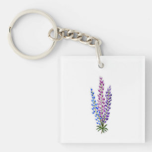 Nova Sotia Lupines Keychain