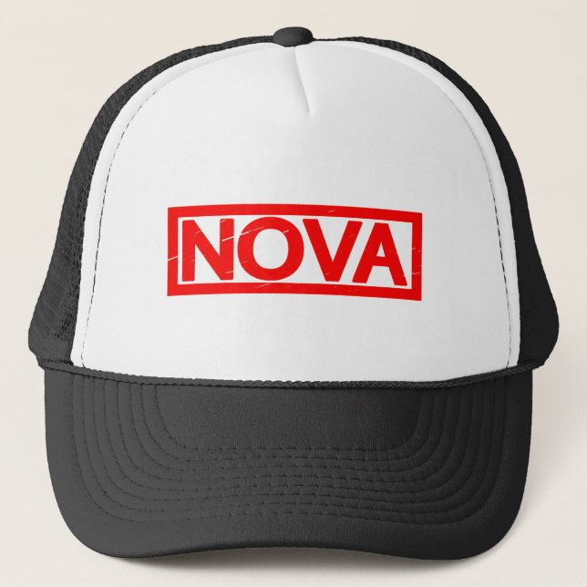 Nova Stamp Trucker Hat (Front)