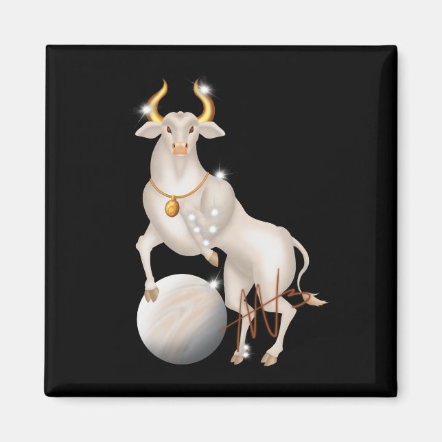 Nova Taurus Venus Zodiac Magnet (Front)