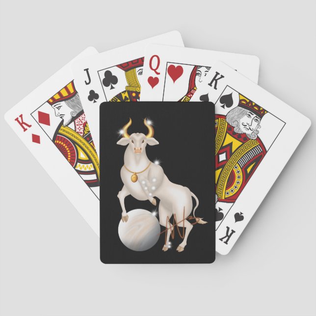 Nova Taurus Venus Zodiac Playing Cards (Back)