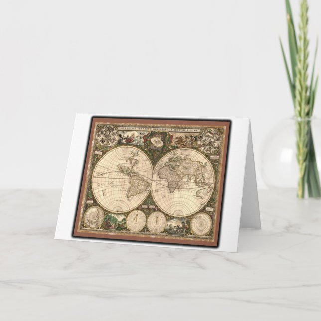 Nova totius terrarum orbis tabula auctore card (Front)