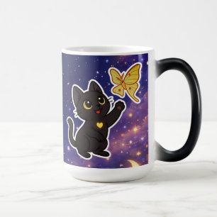 #NovaCatAdventures n Lunar Moth Frolics v2 Magic Mug