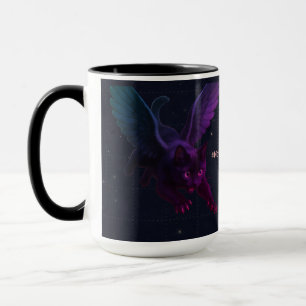 #NovaCatAdventures winged v2 mug