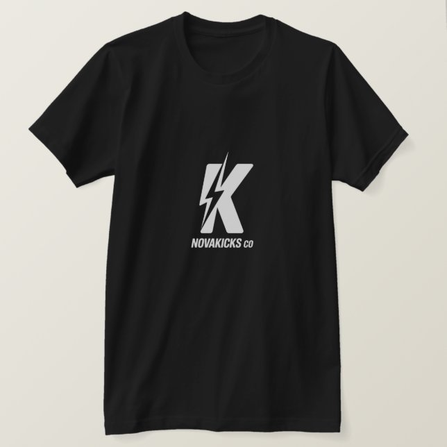 Novakicks Co Lightning Bolt Logo  T-Shirt (Design Front)