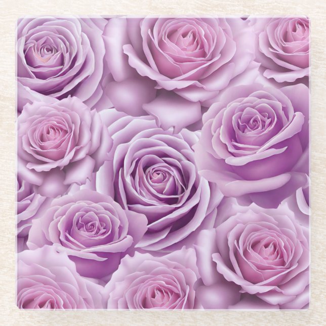 Novalis Rose Blooming Coaster (Front)