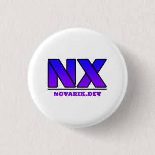 Novarix Ansteck-button 1 Inch Round Button