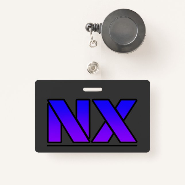 Novarix key badge (Front with Retractable)