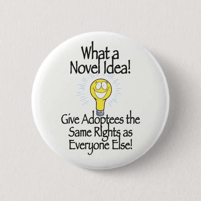 Novel Idea 2 Inch Round Button (Front)