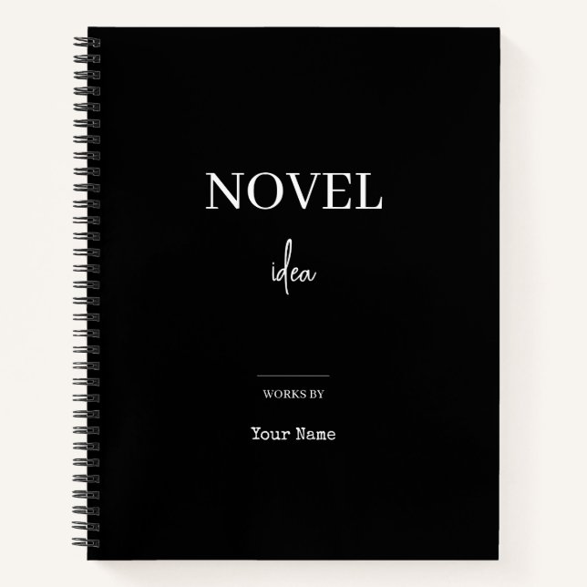 Novel Idea Personalized Notebook (Front)
