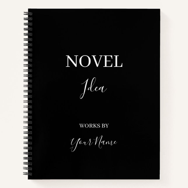 Novel Idea Personalized Notebook (Front)
