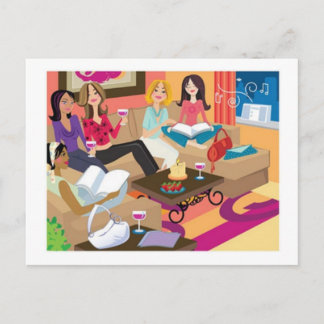 Novel Ladies Postcard