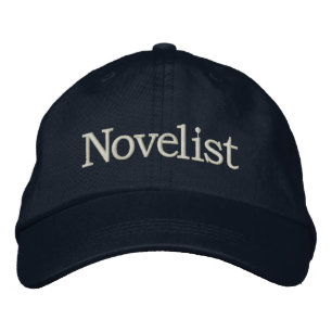 Novelist Embroidered Hat for Novel Writers