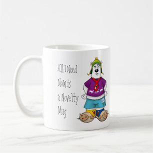Novelty Christmas Bear Coffee Mug