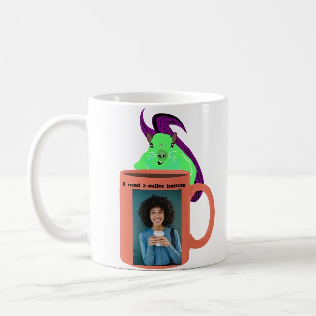 Novelty Coffee Mug with Squirrel (Left)