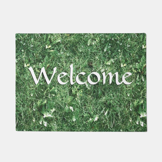 Novelty Design Summer Grass Doormat (Front)