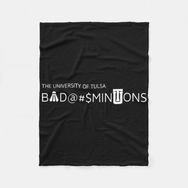 Novelty Dminton Team  Fleece Blanket (Front)