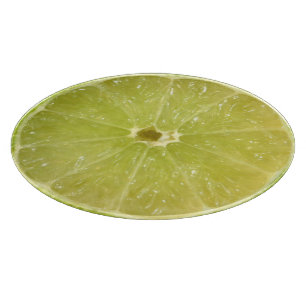 Novelty Fruit Lime Slice Cutting Board